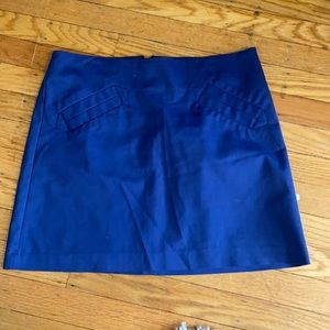 Royal blue size 2 mini skirt